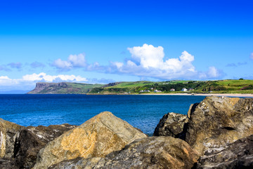 Antrim Coastline in Northern Ireland
