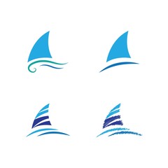 cruise ship Logo Template vector icon design
