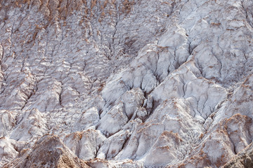 Soligorsk mountains. potash plant. Potash mountains near Soligorsk City