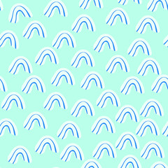 wave vector seamless pattern with blue background. Great for wallpaper,backgrounds,gifts,surface pattern design,packaging design projects, stationary,fabric