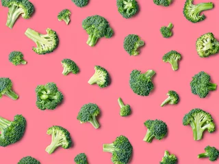 Poster Colorful pattern of fresh broccoli © baibaz