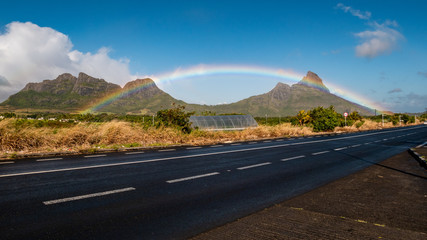 Arc en ciel route