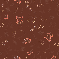 floral autumn pattern