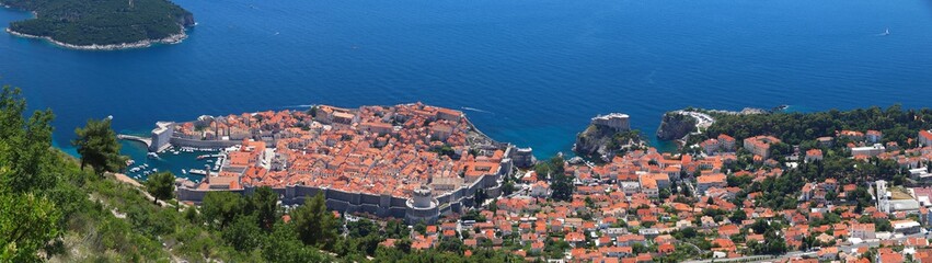 Fototapeta premium Panorama of Dubrovnik