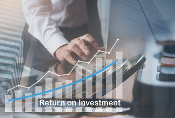ROI Return on Investment concept