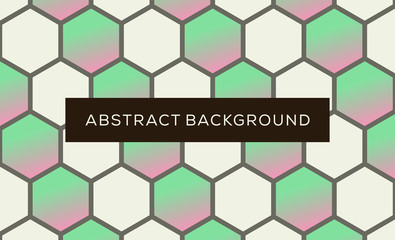 Abstract Background with Geometric Style. Gradient