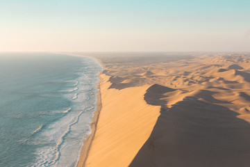 Skeleton Coast from above