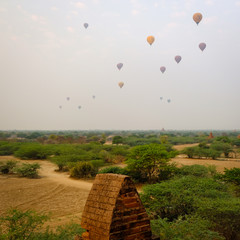Fototapeta na wymiar Myanmar Bagan
