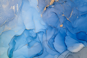  Abstract colorful background, wallpaper. Mixing acrylic paints. Modern art. Paint marble texture. Alcohol ink colors  translucent