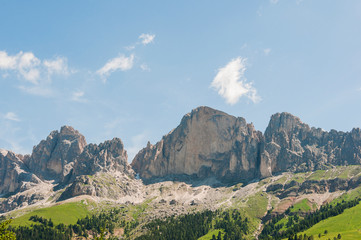 Dolomiten, Eggental, Latemar, Latemargruppe, Rosengarten, Wanderweg, Südtirol, Sommer, Italien