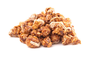 Cinnamon Roll Flavored Gourmet Popcorn Isolated on a White Background