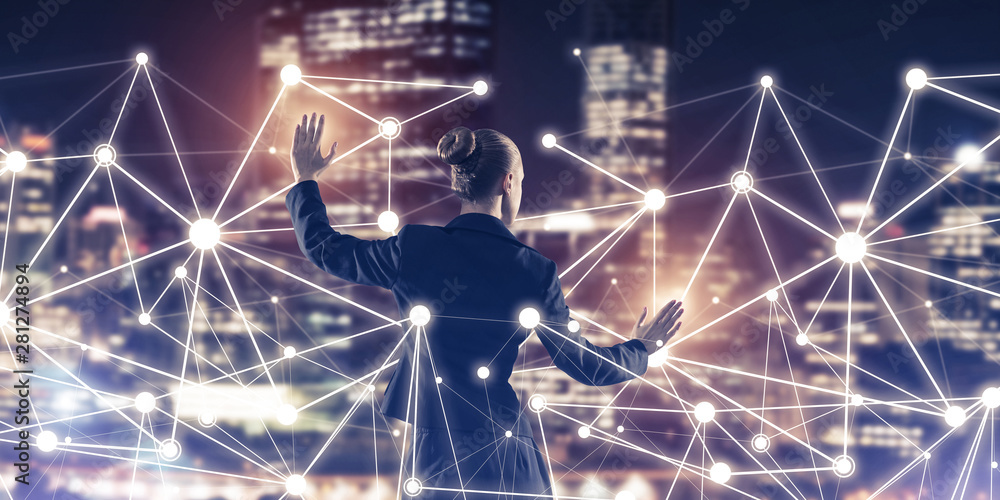 Poster modern wireless technologies and networking as tool for effective business