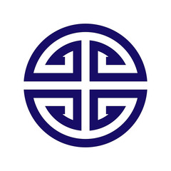 Shou, Symbol for longevity. Means good health and a long life, Feng Shui