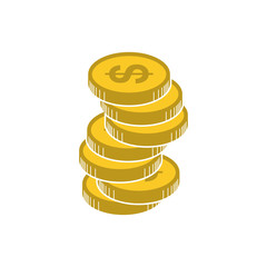 money vector icon, bank or financial symbol,