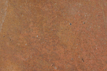 smooth rusty sheet
