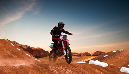 Obraz na płótnie Canvas Motocross