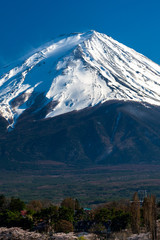 Mt. Fuji at kawaguchiko Fujiyoshida, Japan.