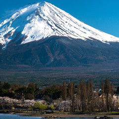 Mt. Fuji at kawaguchiko Fujiyoshida, Japan.