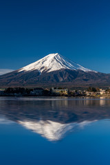 Mt. Fuji at kawaguchiko Fujiyoshida, Japan.