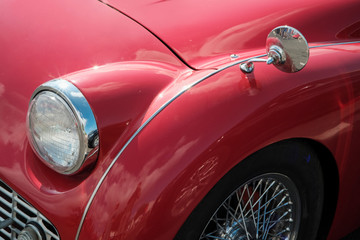 aile de voiture vintage