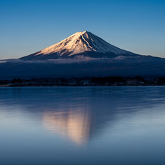Mt. Fuji at kawaguchiko Fujiyoshida, Japan.