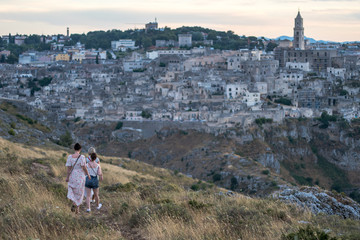 Matera, the city of stones of Matera in Basilicata, European capital of culture and UNESCO world heritage site