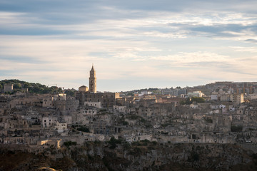 Matera, the city of stones of Matera in Basilicata, European capital of culture and UNESCO world heritage site