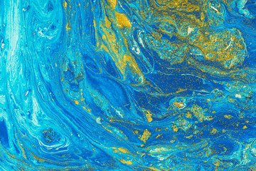 Liquid acrylic- color blot