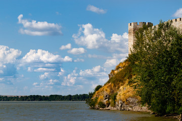Fototapeta na wymiar Fortress Ram on river Danube