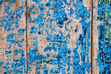 Rustic wood background / Rustic wood background, texture with weathered layers of paint.