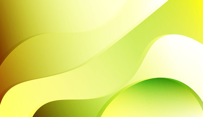 Curve Line and Wave Layer Background. For Cover Page, Landing Page, Banner. Colorful Vector Illustration.