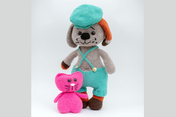 Amigurumi soft toys handmade. Ð¡rochet wool.A gift for children and loved ones.