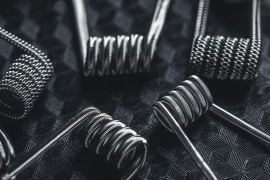 Coils for vape or e-cig dripping atomizers or RDA, accessories for vaping