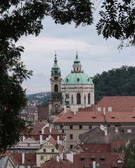 Fototapeta na wymiar Iglesia barroca Praga