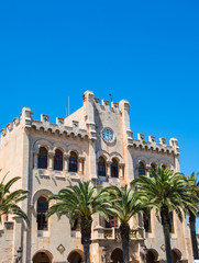 Fototapeta premium The town hall of Ciutadella de Menorca