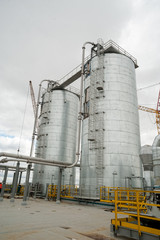 Construction of chemical factory. Tobolsk. Russia