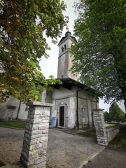 Church in rural slovenia, europe - 281316206