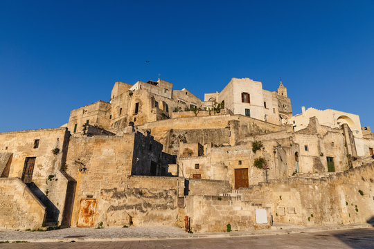 The historic Sassi district of Matera