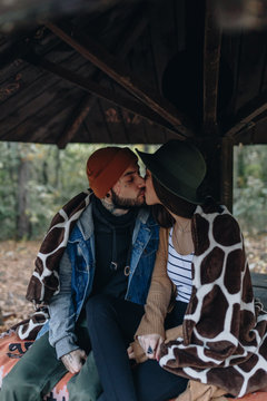 Outdoor couple date