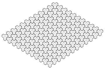 Geometric Pattern Design Abstract Vector illustration