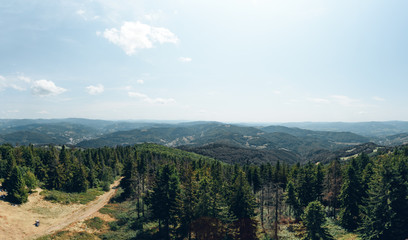 A view from a mountain Wielka Czantoria