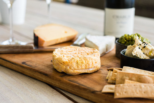 cheese and wine