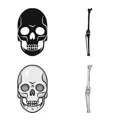 Isolated object of medicine and clinic icon. Set of medicine and medical stock symbol for web.