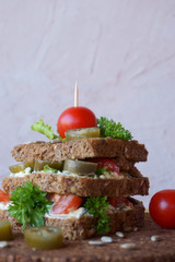 sandwich for new year