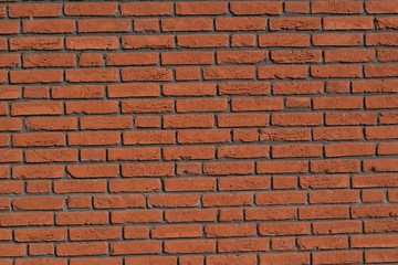 red vintage brick wall background