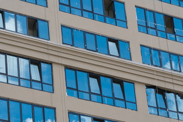 A new Renaissance architecture residential building on monolithic frame technology in the area with the existing infrastructure.