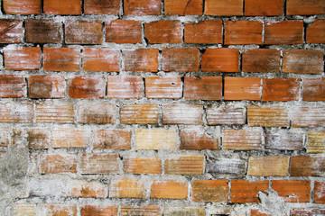 Textura parde de tijolos envelhecida