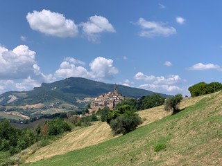 landscape in the mountains