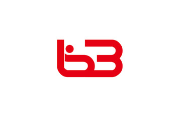 Letter B.i.B for the logo icon