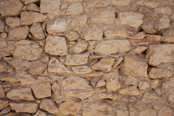 old stone wall of castle
